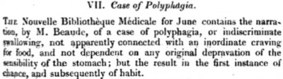 Polyphagia