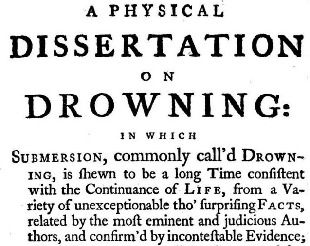 DIssertation on drowning
