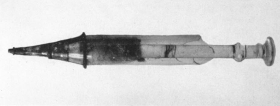 Alexander wood's syringe