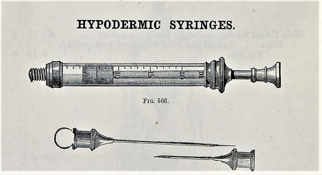 hypodermic syringe